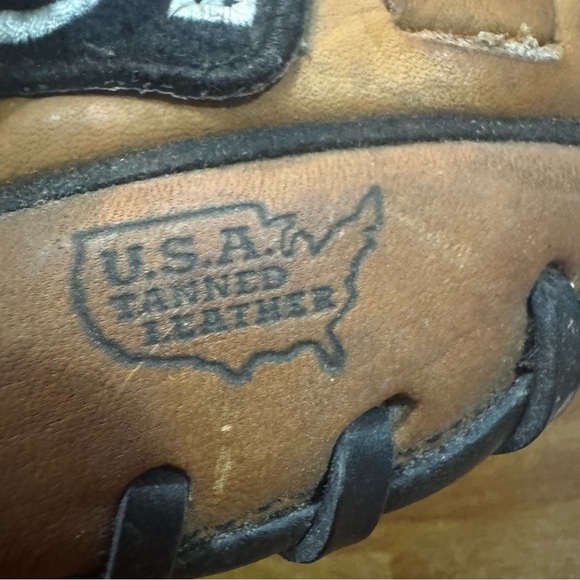 Easton Natural Series NAT80 13" Leather Baseball Glove VRS Gel Pad RHT USA - Picture 7 of 14